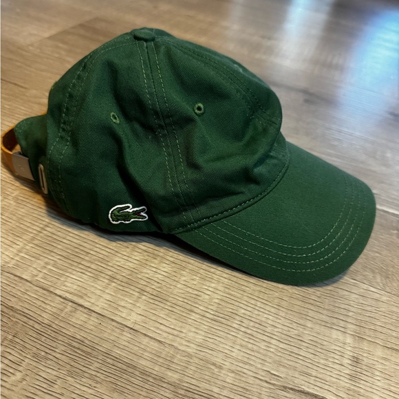 Lacoste Dark Green Cap with Logo - Picture 1 of 5